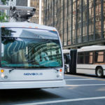 Nova Bus electric bus exhibited in Ottawa